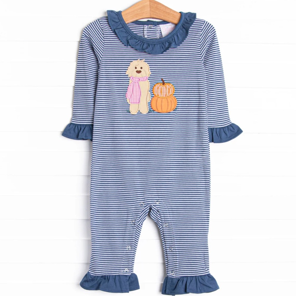 Stitchy Fish Romper